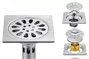 Commercial Grade 304 Stainless Steel Anti-Odor Floor Drain